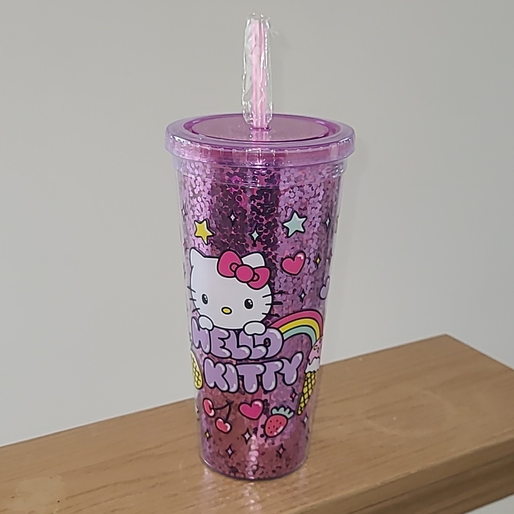 NEW Hello Kitty Large Tumbler